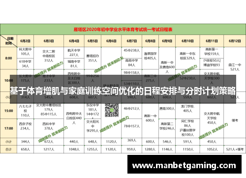 基于体育增肌与家庭训练空间优化的日程安排与分时计划策略